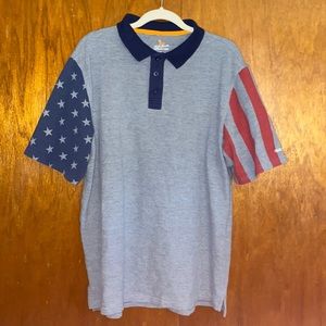 Field & Stream Stars & Stripes Polo/Golf Shirt-Size XL-Color:Gray,Navy Blue, Red